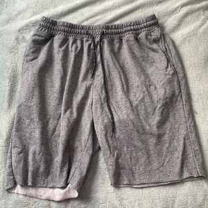 Grey sweatshorts